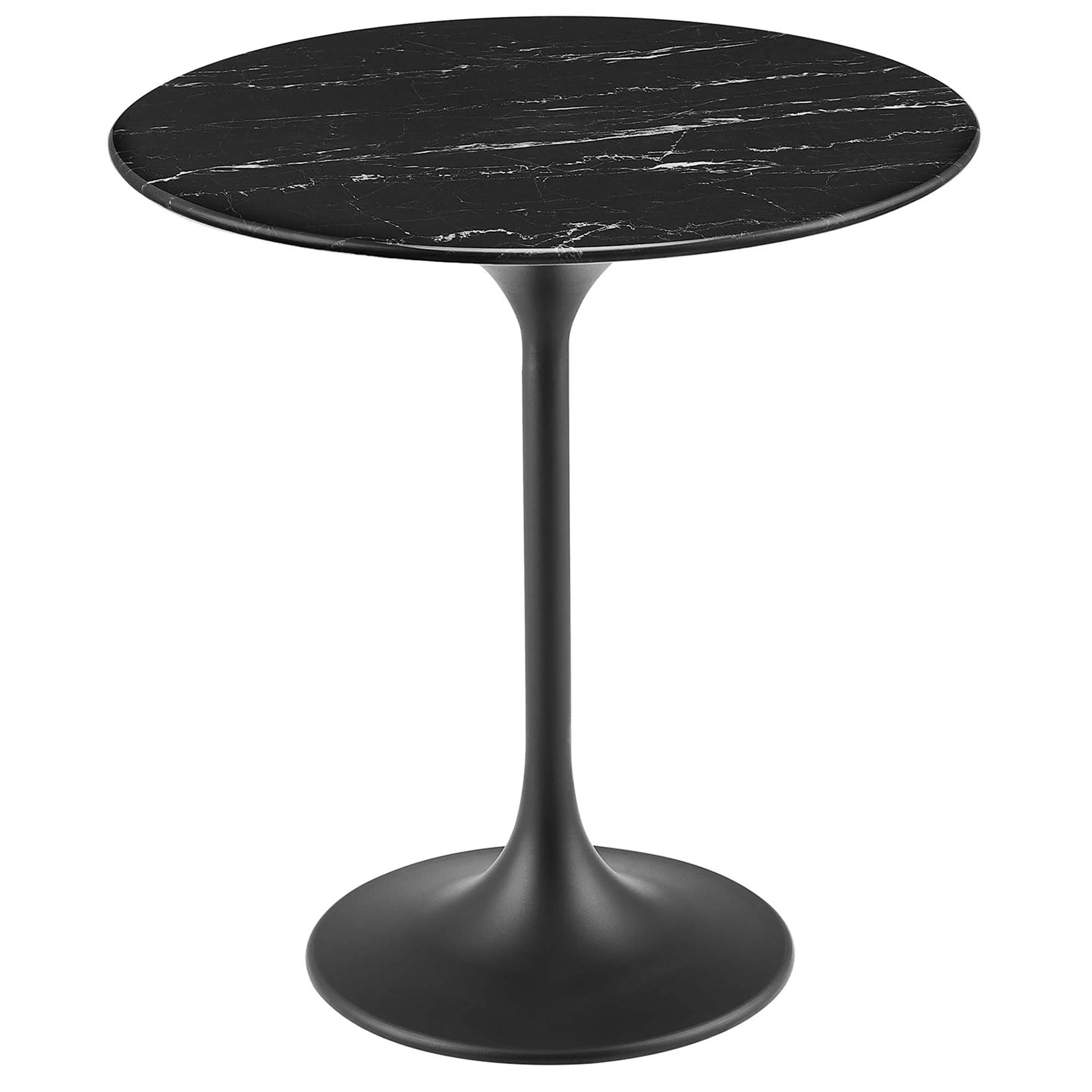 Modholic Tulip Marble Side Table - 20" Round