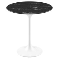 Modholic Tulip Marble Side Table - 20" Round