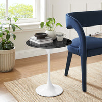 Modholic Tulip Marble Side Table - 20" Round