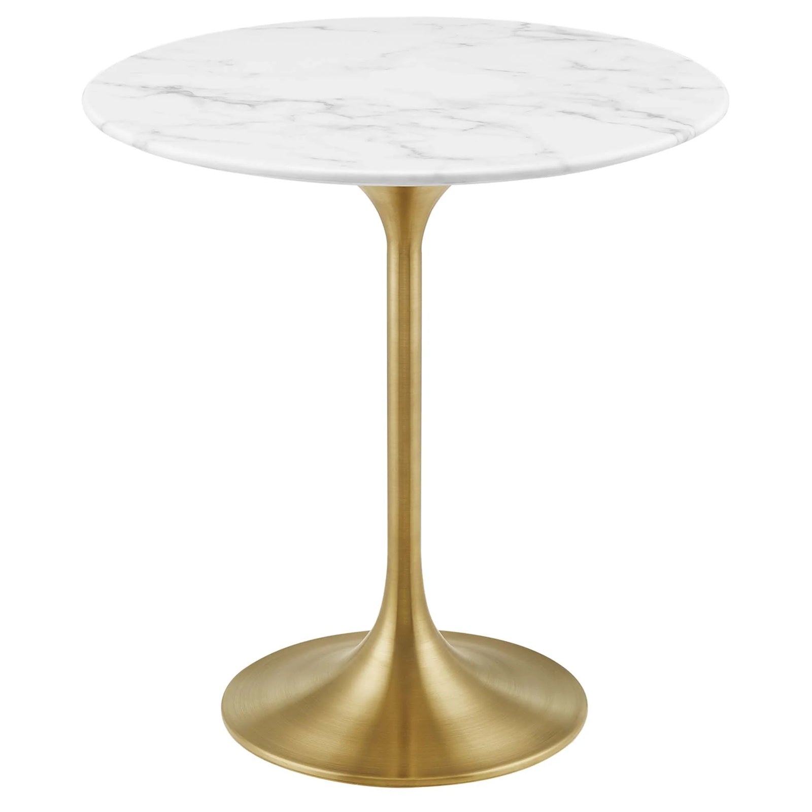 Modholic Tulip Marble Side Table - 20" Round