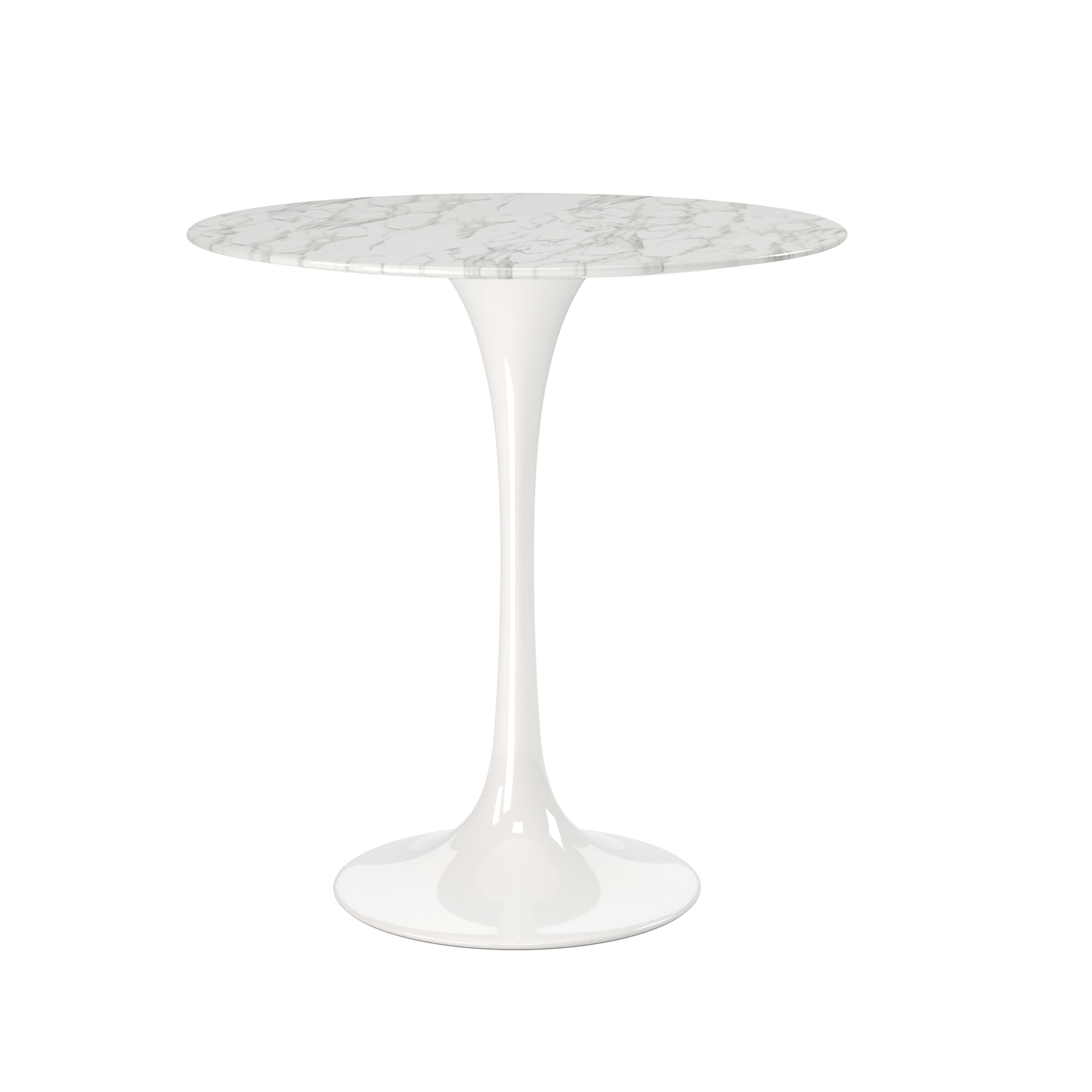 Modholic Tulip Marble Side Table - 20" Round