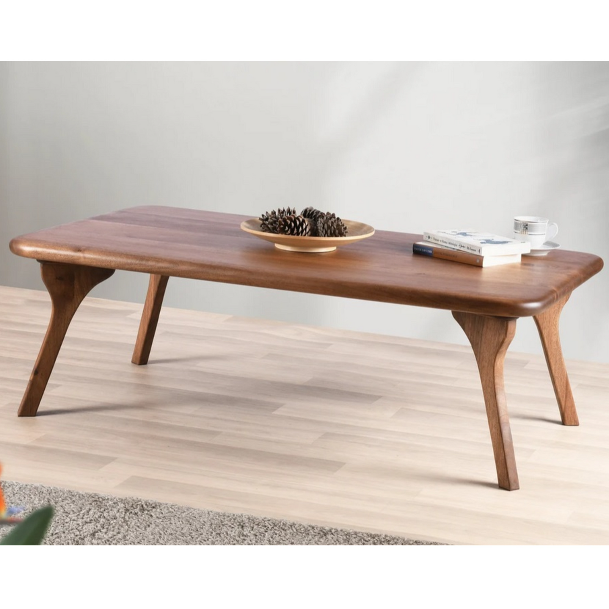Modholic Jasper Coffee Table, Walnut