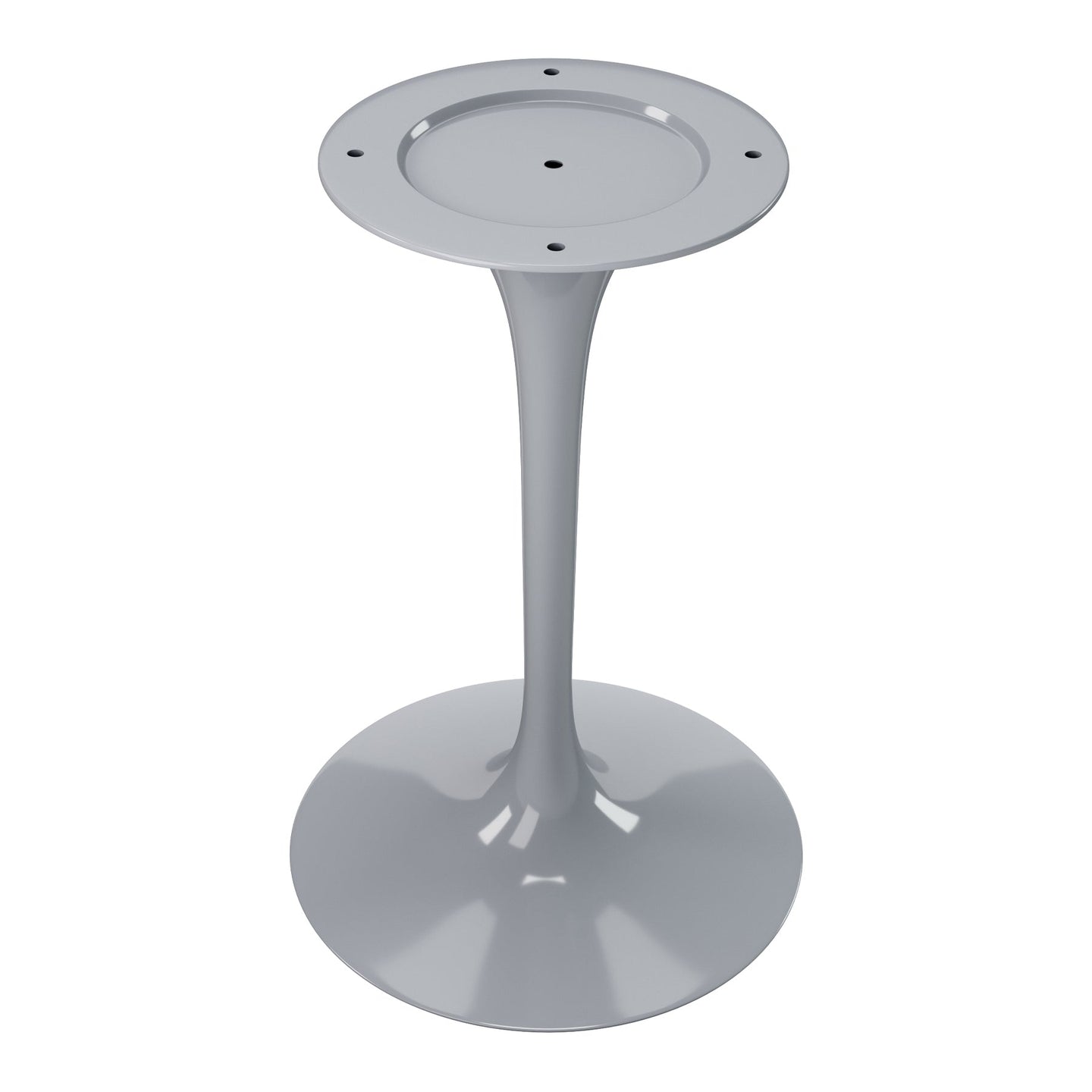 Modholic Tulip Marble Dining Table - 32" Round, Gray Base