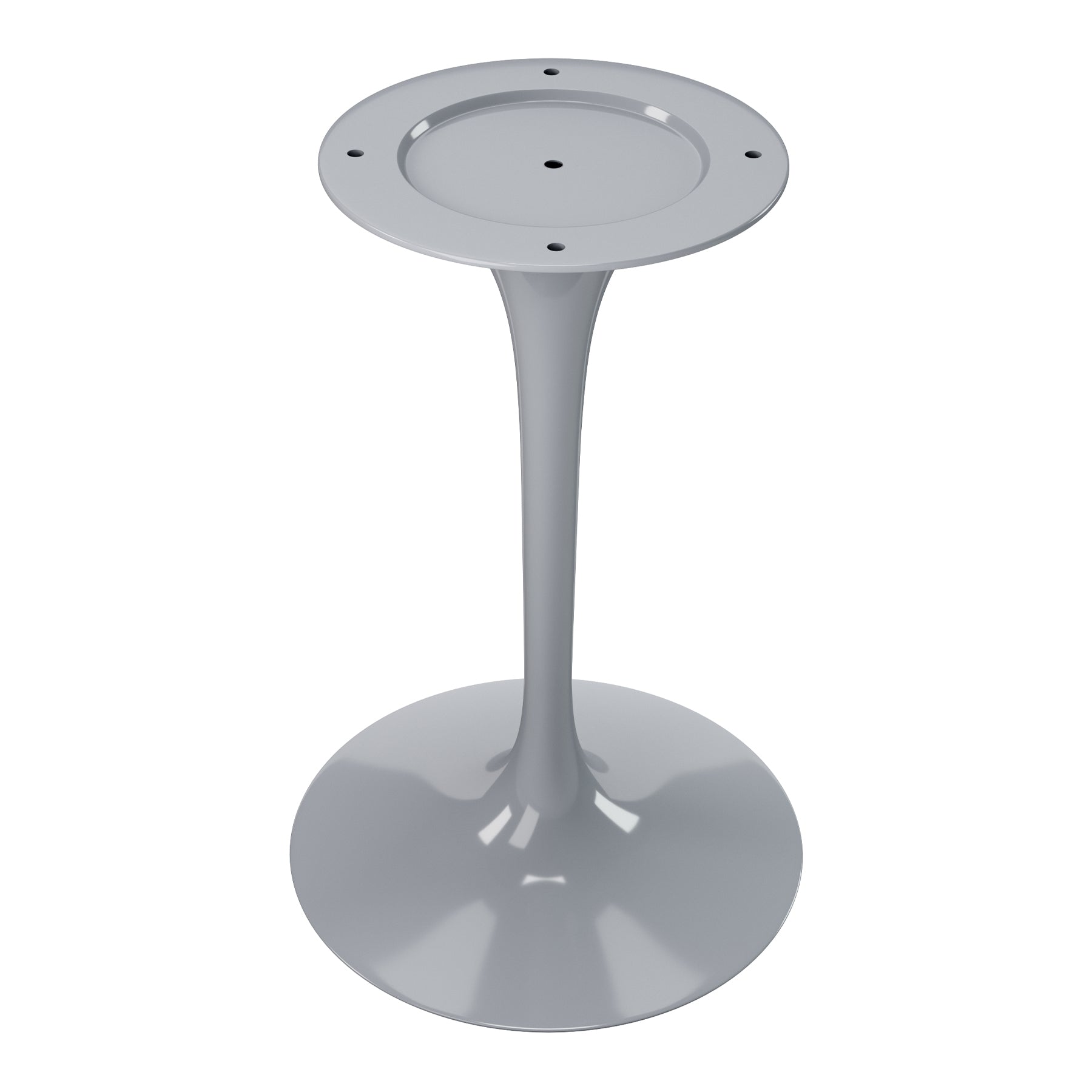 Modholic Tulip Marble Dining Table - 32" Round, Gray Base