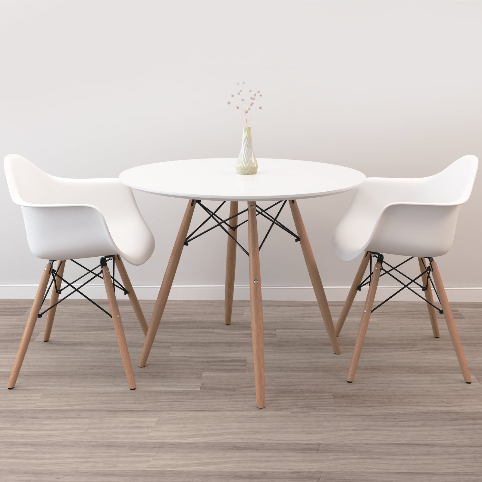 Eiffel Table Set - Armchairs