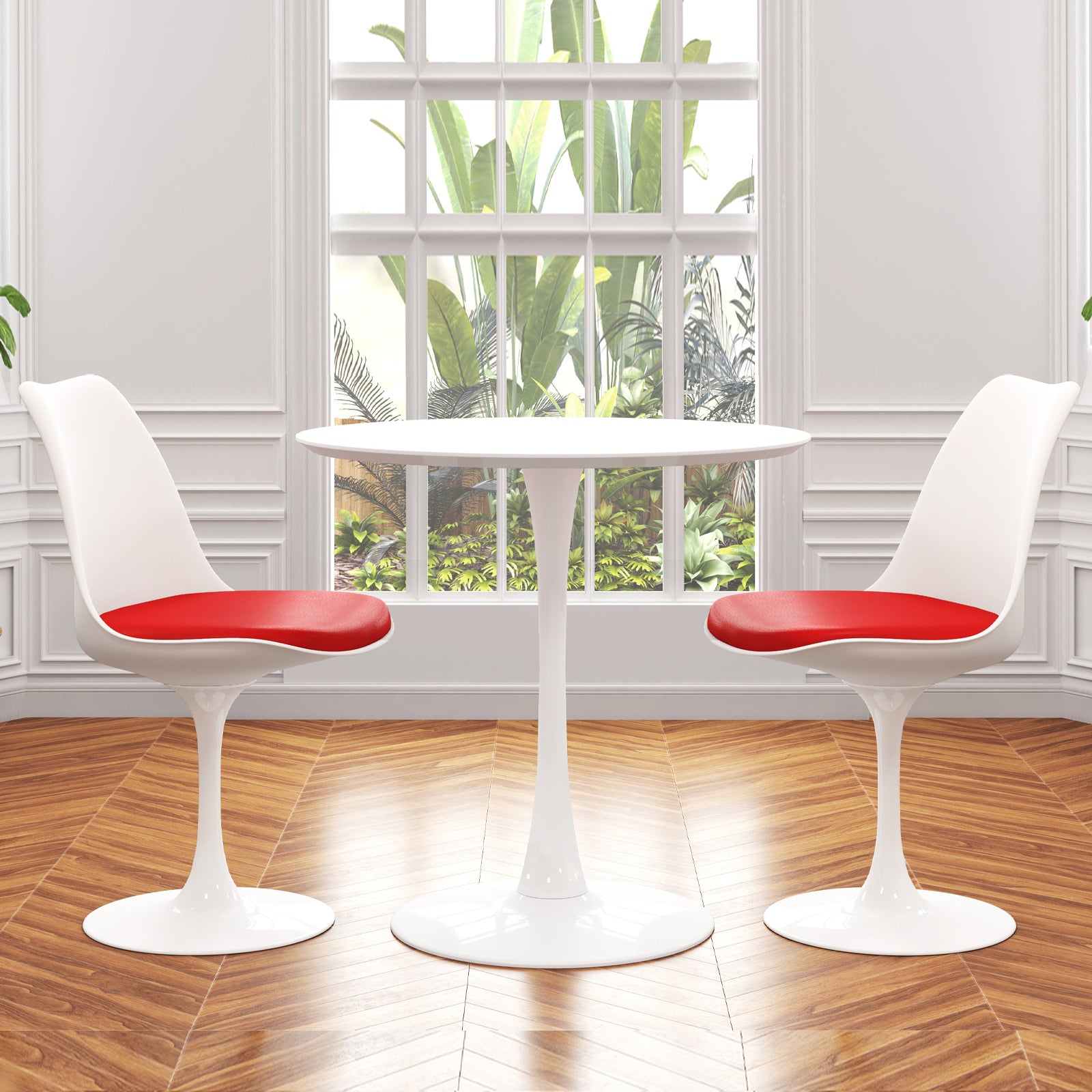 Tulip Dining Table Set, Wood Sale – Stealmod Furniture