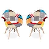 Eiffel Armchair With Wood Legs