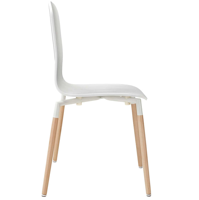 Stack Dining Wood Side Chair