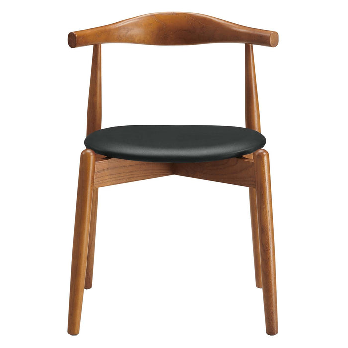 Stalwart Dining Side Chair, Walnut