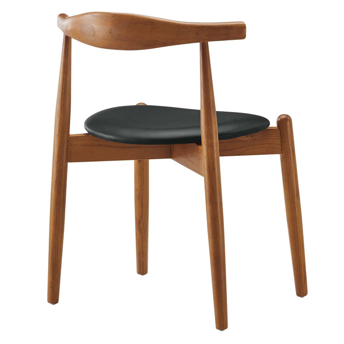 Stalwart Dining Side Chair, Walnut