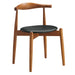 Stalwart Dining Side Chair, Walnut