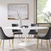 Tulip Oval Wood Top Dining Table