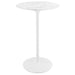 Tulip 28" Bar Table With White Base