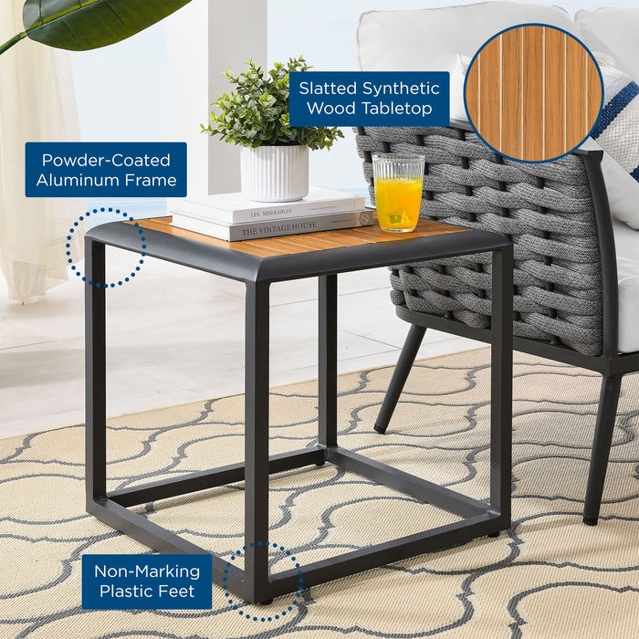 Stance Outdoor Patio Aluminum Side Table