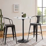 Tulip 28" Square Bar Table