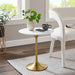 Tulip 20" Round Wood Top Side Table