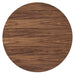 Senja 47" Round Dining Table, Walnut