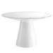 Provision 47" Round Dining Table, White