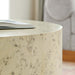 Cosmos 35" Round Burl Wood Coffee Table
