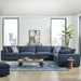 Haven Down Filled Overstuffed 6 Piece Sectional Sofa Set