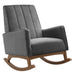 Sway Performance Velvet Rocking Chair