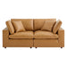 Haven Vegan Leather Loveseat