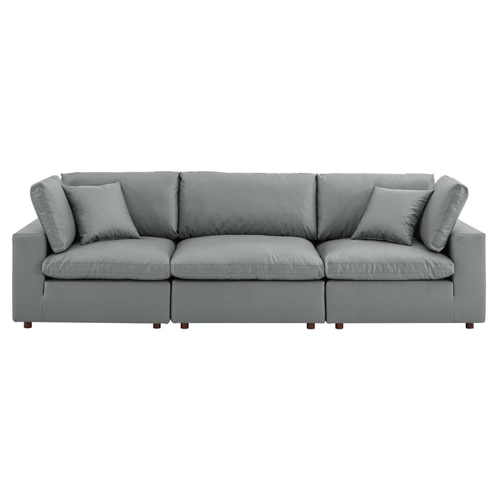 Haven Vegan Leather 3-Seater Sofa