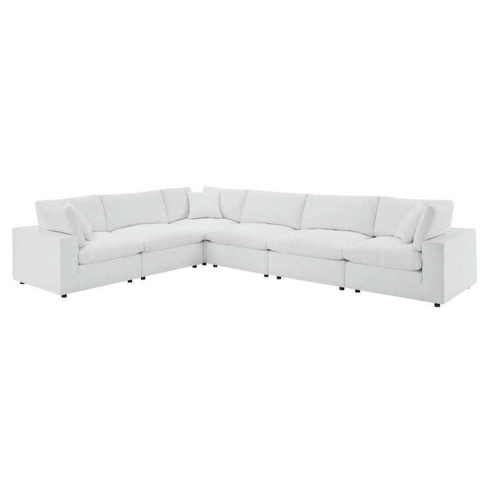 Haven Vegan Leather 6-Piece Sectional Sofa