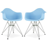 Eiffel Armchair With Steel Legs