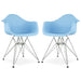 Eiffel Armchair With Steel Legs