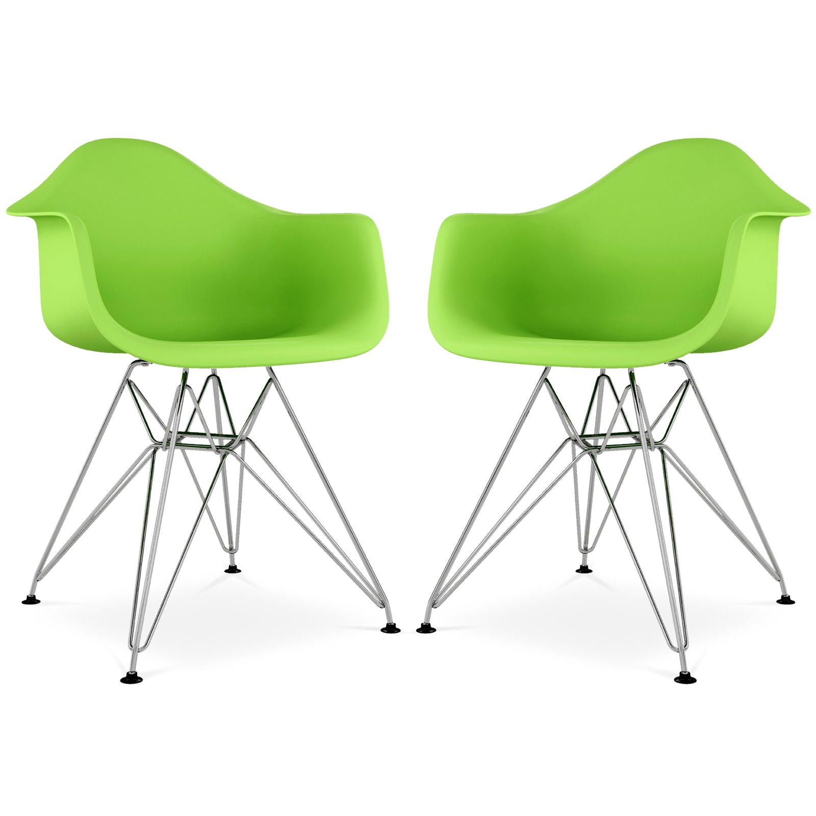Eiffel Armchair With Steel Legs