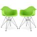 Eiffel Armchair With Steel Legs