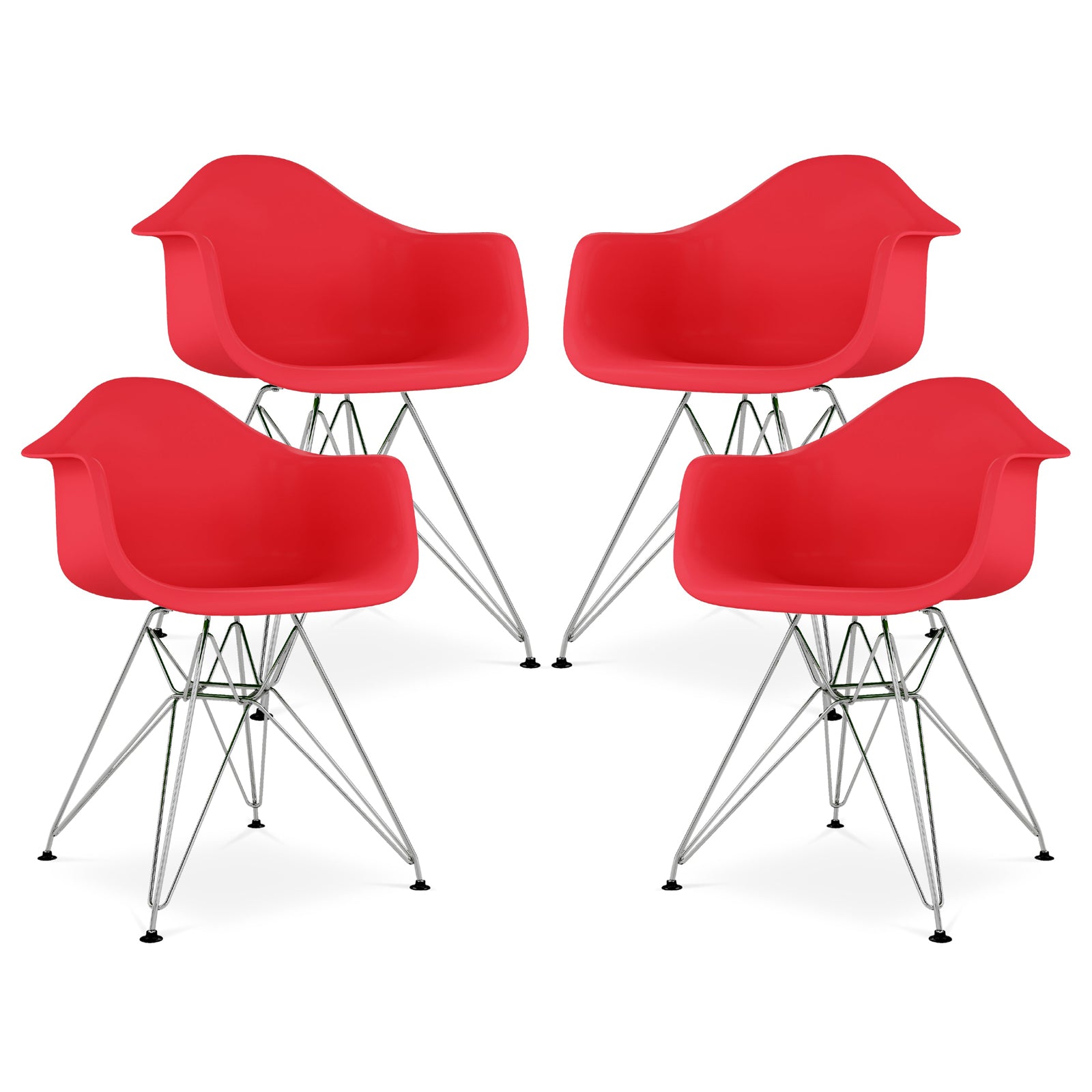 Eiffel Armchair With Steel Legs
