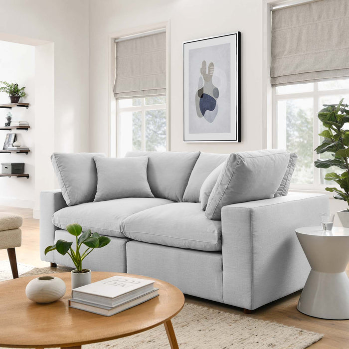 Haven Deep Seat Sectional Sofa, 2 Seater