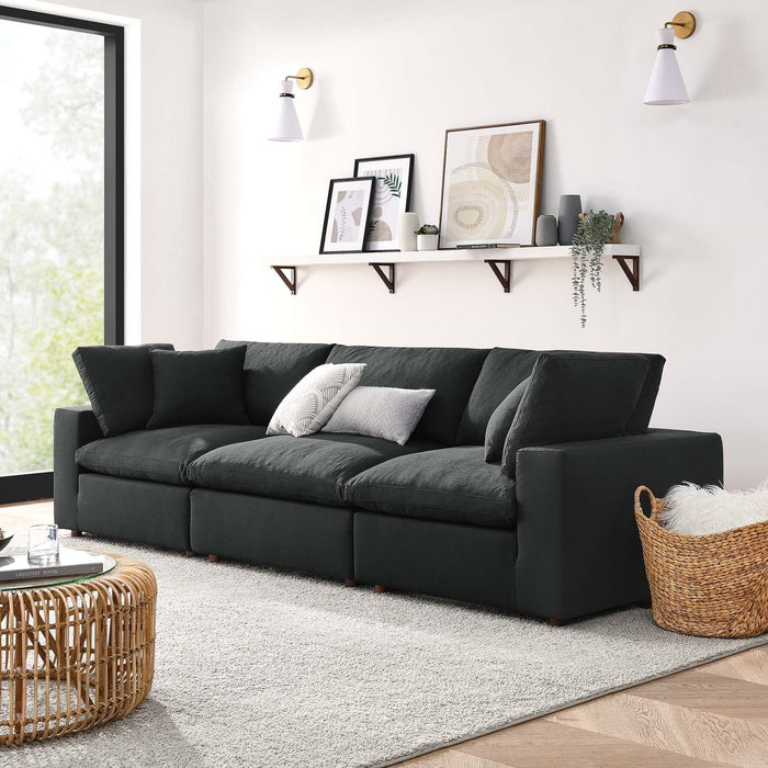 Haven Deep Seat Sectional Sofa, 3 Seater
