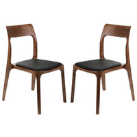 H Dining Chair, Walnut