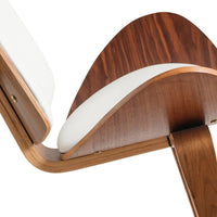 Modholic Arch Shell Chair, White