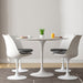Tulip 40" Marble Dining Table & Chairs Set