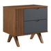 Dylan Nightstand, Walnut Gray