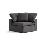 Modholic Haven 4 Seater Sectional Sofa, Gray