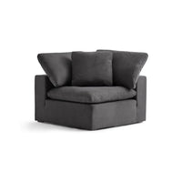 Modholic Haven 4 Seater Sectional Sofa, Gray