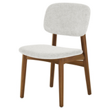 Modholic Cooper Dining Chair, Walnut Stain