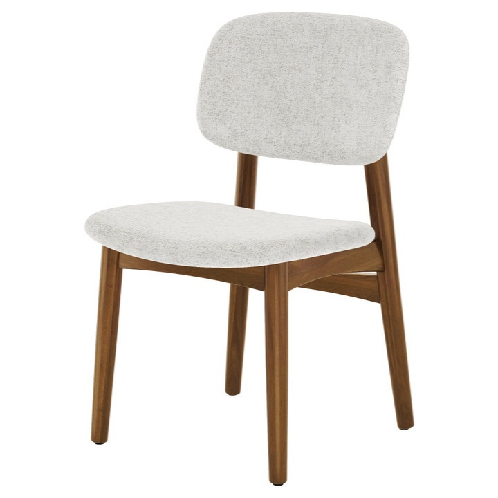 Modholic Cooper Dining Chair, Walnut Stain