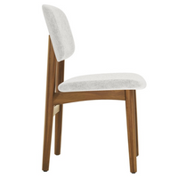 Modholic Cooper Dining Chair, Walnut Stain