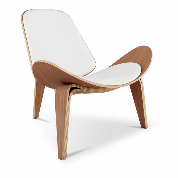 White Arch Shell Chair