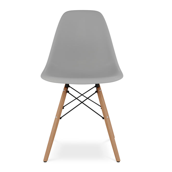 orientering mode Akademi Eiffel Dining Chair, Wood Legs — Stealmod Furniture