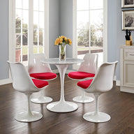 Tulip Round Artificial Marble Top Dining Tables