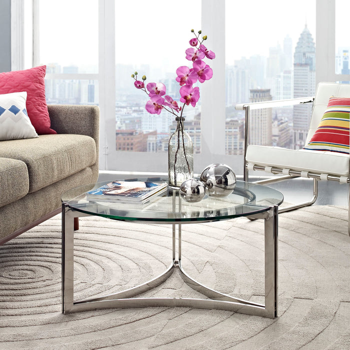 Signet Stainless Steel Coffee Table