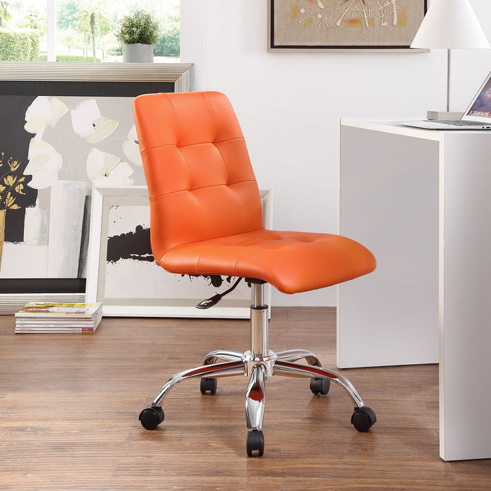 Prim Armless Mid Back Office Chair