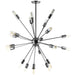 Beam Stainless Steel Chandelier